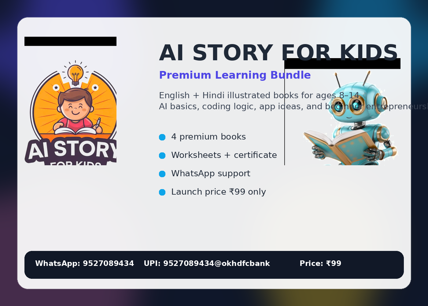 AI Story for Kids cover preview